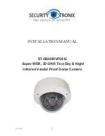 Предварительный просмотр 1 страницы Security Tronix ST-D600IRVP2812 Installation Manual