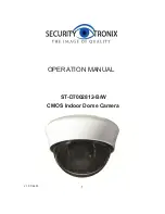 Security Tronix ST-D7002812-B Operation Manual preview