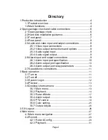 Preview for 4 page of Security Tronix ST-DVR16CH User Manual