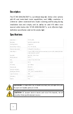 Preview for 2 page of Security Tronix ST-HD-D2812M-2MP Installation Manual