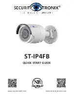 Security Tronix ST-IP4FB Quick Start Manual предпросмотр