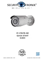 Предварительный просмотр 1 страницы Security Tronix ST-IP4VFB-MZ Quick Start Manual