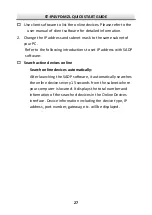 Preview for 28 page of Security Tronix ST-IP4VFD-MZL Quick Start Manual