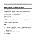 Preview for 32 page of Security Tronix ST-IP4VFD-MZL Quick Start Manual