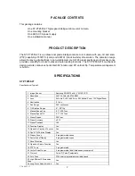 Preview for 2 page of Security Tronix ST-PTZ550-27 Installation Manual