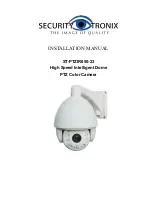 Предварительный просмотр 1 страницы Security Tronix ST-PTZIR650-23 Installation Manual