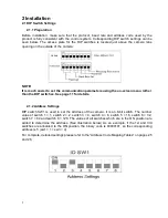 Предварительный просмотр 10 страницы Security Tronix ST-PTZIR650-23 Installation Manual