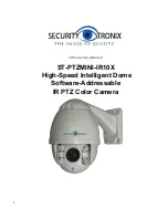 Security Tronix ST-PTZMINI-IR10X Installation Manual preview