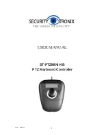 Preview for 1 page of Security Tronix ST-PTZMINI-KB User Manual