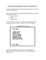 Preview for 7 page of Security Tronix ST-WD650PTZMINI-12X Installation Manual