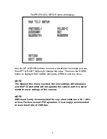 Preview for 8 page of Security Tronix ST-WD650PTZMINI-12X Installation Manual