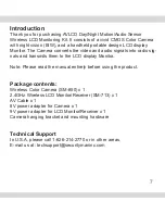 Preview for 7 page of SecurityMan AVLCD User Manual