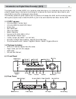 Preview for 4 page of SecurityMan DVR-04 User Manual