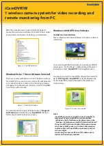 Preview for 3 page of SecurityMan iCamDVR1W Quick Start Manual