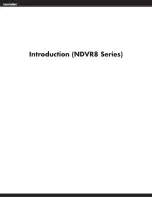 Preview for 12 page of SecurityMan NDVR8 User Manual