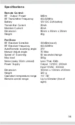 Preview for 14 page of SecurityMan PANBASE User Manual