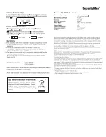 Preview for 2 page of SecurityMan SM-7034 User Manual