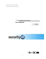 Securitytec DVRMP4 User Manual предпросмотр