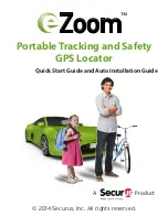 SecurUS eZoom Quick Start Manual And Auto Installation Manual предпросмотр