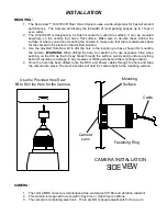 Предварительный просмотр 2 страницы SecurView SecurView SV-6704.IR Installation Instructions