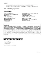 Preview for 4 page of SecurView SecurView SV-6922.LM.II Installation Instructions