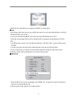 Предварительный просмотр 18 страницы SecurView VSXR-601DV Manual