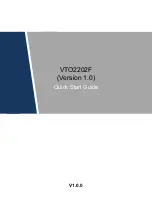 Preview for 1 page of SecuSafe VTO2202F Quick Start Manual