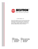 Предварительный просмотр 16 страницы Secutron MR-2306-AT Wiring & Installation Manual