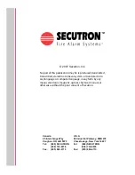 Предварительный просмотр 16 страницы Secutron MR-2312-AT Installation Manual