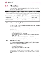 Preview for 23 page of Secutron MR-400 Installation And Operation Manual