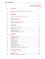 Preview for 3 page of Secutron MR-401 Installation And Operation Manual