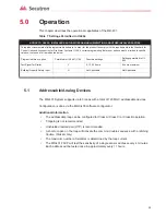 Preview for 25 page of Secutron MR-401 Installation And Operation Manual