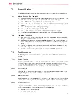 Preview for 77 page of Secutron MR-401 Installation And Operation Manual