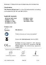 Preview for 17 page of Sedatelec Premio 30 laser duo User Manual