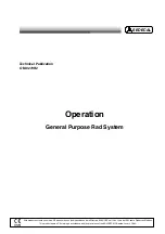 Preview for 1 page of Sedecal General Purpose Rad System Operation