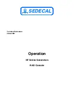 Sedecal HF Series Operation preview