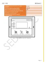 Preview for 12 page of SEDEMAC GC1100 User Manual