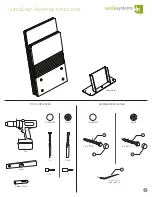 sedia systems JumpSeat Assembly Instructions Manual предпросмотр