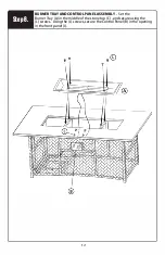 Предварительный просмотр 12 страницы SEDONA OP-PECFT5836-SED Assembly Instructions Manual