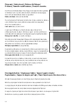 Preview for 12 page of Sedus brainstorm Assembly & Operation