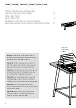 Preview for 2 page of Sedus mastermind high desk Assembly Instructions Manual