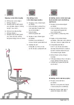 Preview for 17 page of Sedus open mind Instructions For Use Manual