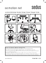 Preview for 8 page of Sedus se:motion net Instructions For Use Manual