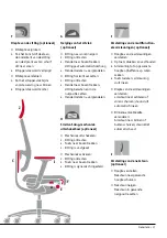 Preview for 17 page of Sedus swing up Instructions For Use Manual