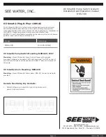 See Water Oil Smart OSS-100 Installation And Operation Manual preview