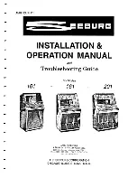 Seeburg 101 Installation And Operation Manual preview