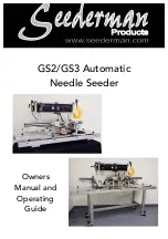 Seederman GS2 Owners Manual And Operating Manual preview