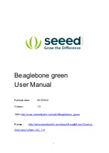 Preview for 1 page of Seeed Beaglebone green User Manual