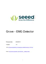 Предварительный просмотр 1 страницы Seeed Grove 101020058 Manual