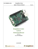 Предварительный просмотр 1 страницы SeeedStudio BeagleBone Green Reference Manual